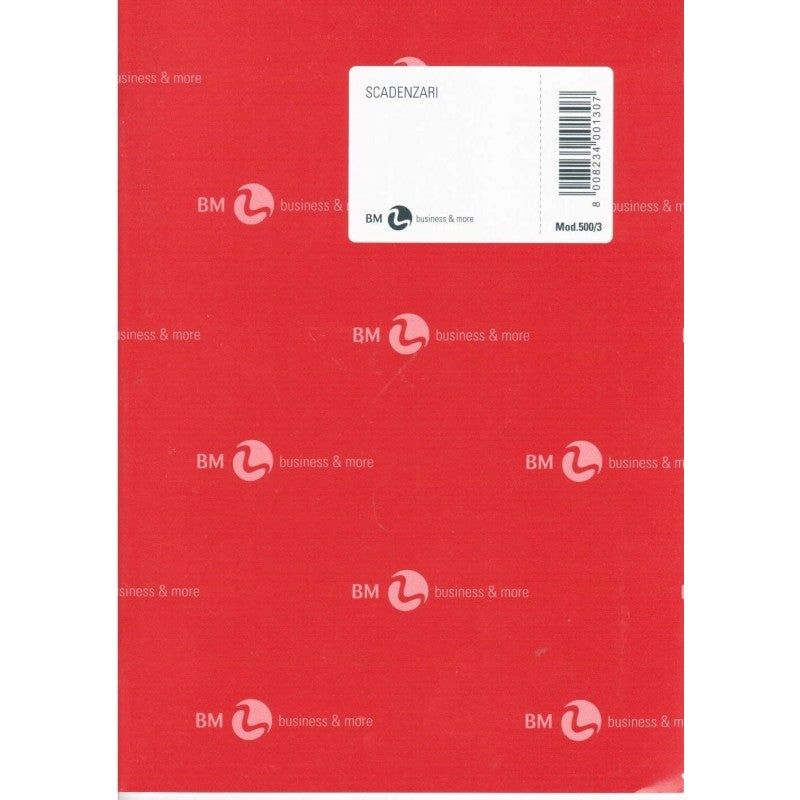 Registro Degli Infortuni BM254/5