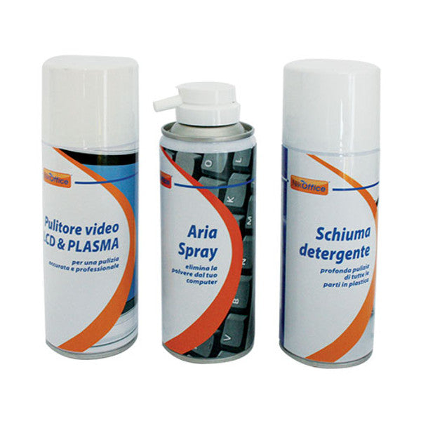 Kit Pulizia Per Computer 3 Pezzi