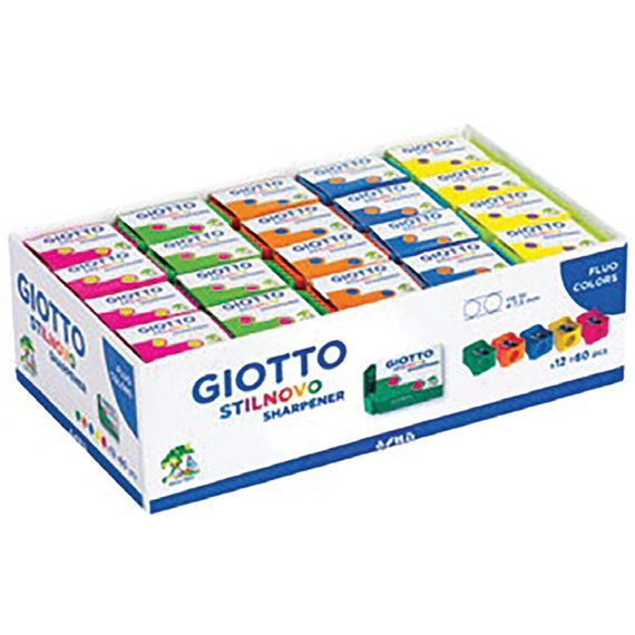 Gomme da Cancellare Giotto Minigomma Fluo 60 Pz.