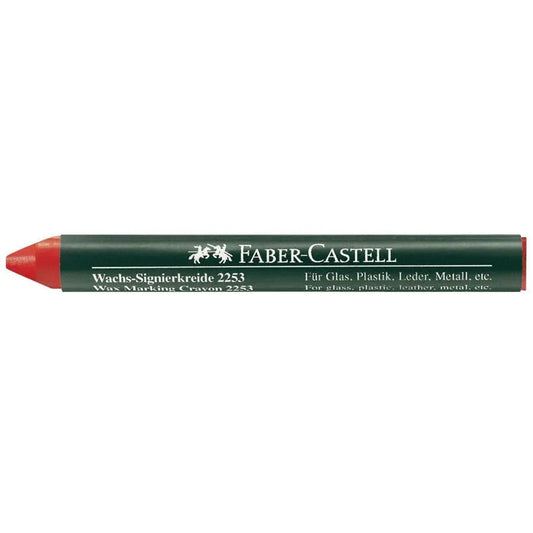Pastelli Marcatori Industriali Faber Castell 2873 Rosso