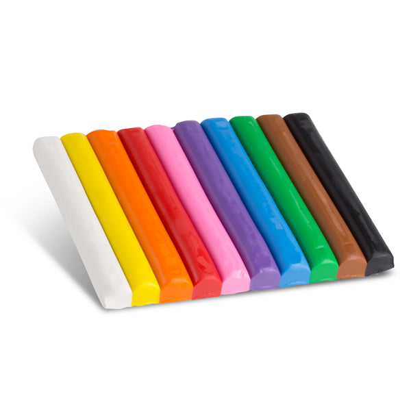 Plastilina 10 Colori in Scatola di Cartone "Primo"