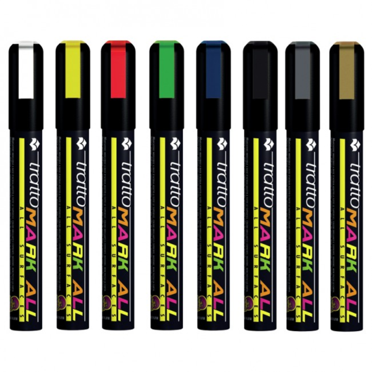 Pennarello TRATTO Mark-All Giallo
