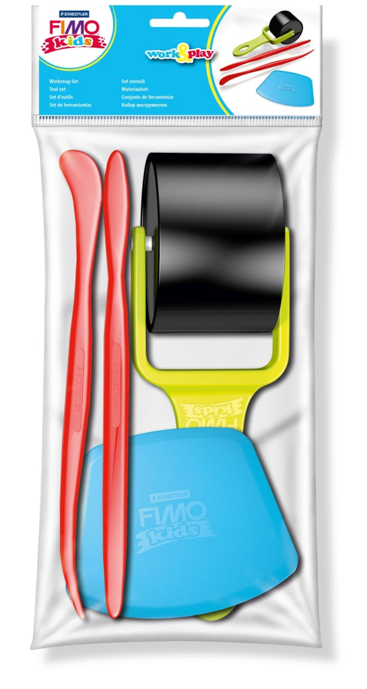 Set da 3 Accessori per Modellare " Fimo Kids "