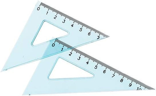 Coppia Squadre Mini 10 cm. 45° e 60°
