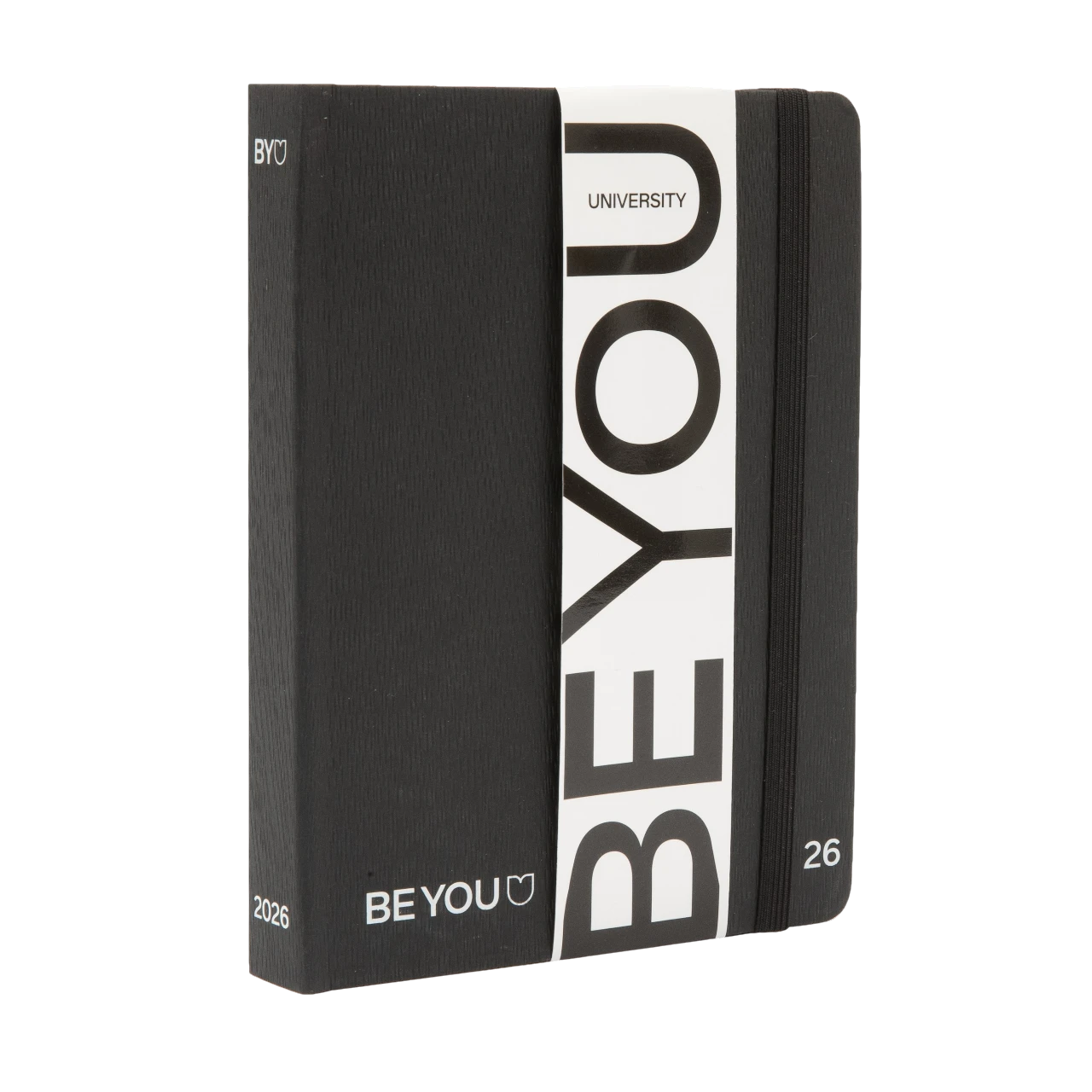 Diario Agenda Be You University 12,5 x 16,5 cm. 12 Mesi Colore Nero
