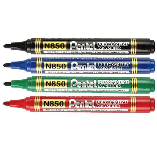 Bundle Pennarello Marker Pentel N850 Punta Scalpello 144 pz.