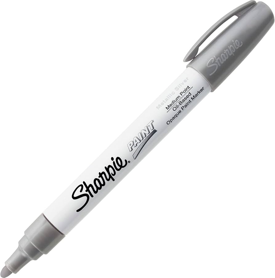 Paper Mate Sharpie Punta Sottile Argento