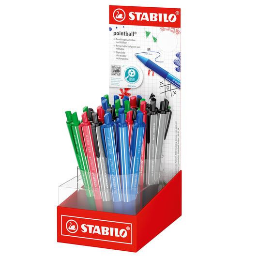 Stabilo Pointball Colorful Espositore 38pz.