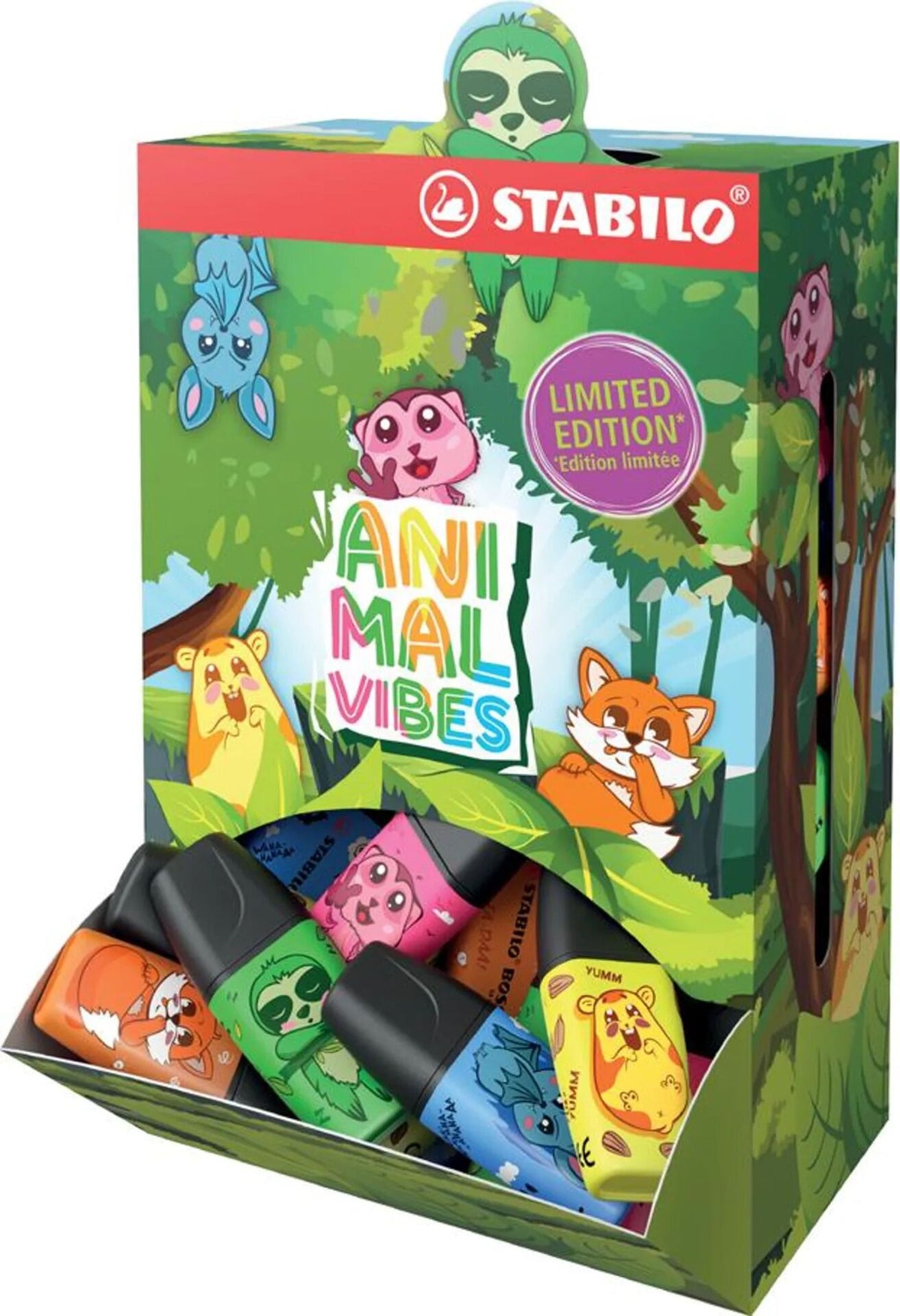 Stabilo Boss Mini Spenderbox Animal Vibes