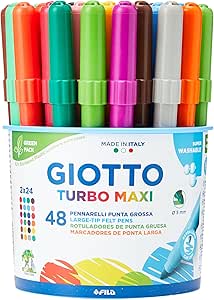 Pennarelli Giotto TurboMaxi 48 Colori