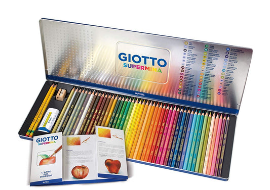 Pastelli Giotto Supermina 50SC. Metallo