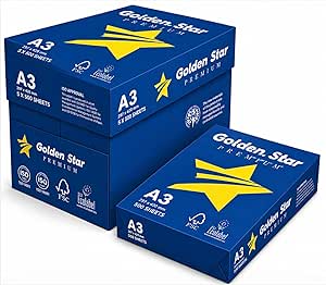Carta A3 Copy Star 75  gr. 5 Risma da 500 ff.