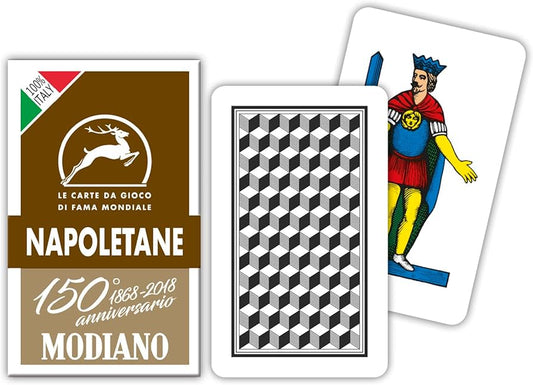 Carte da Gioco Napoletane Modiano Marrone 1 Pz.