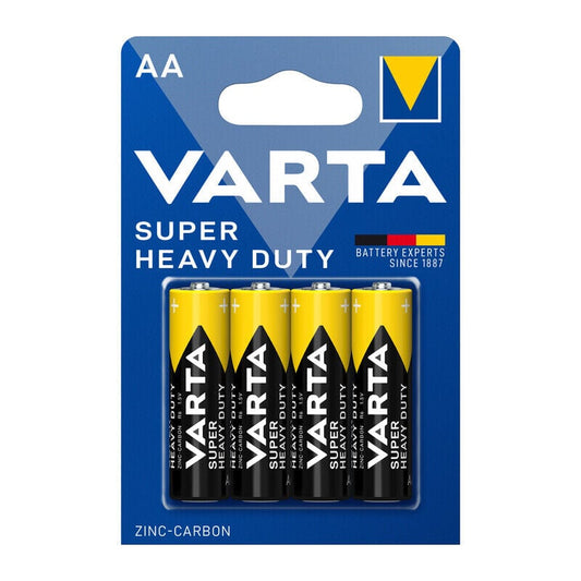 Pile Batterie Zinco Carbone in Blister da 4 pezzi Stilo