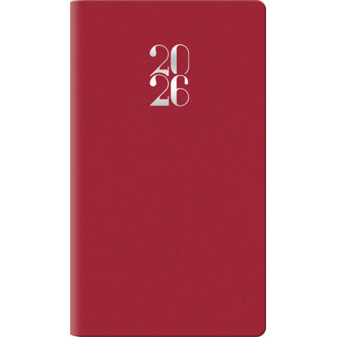 Agenda Bigiornaliera Tascabile 6,5x10 Blocco Fisso ED.27 2026