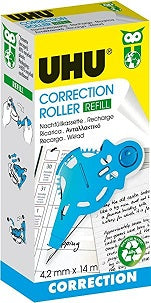 Ricarica per Correttore Bianchetto Roller UHU 50405