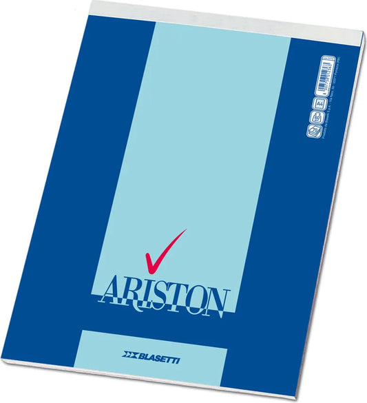 Blocco Notes Blasetti Ariston 21x29,7 A4 a Foglio Bianco