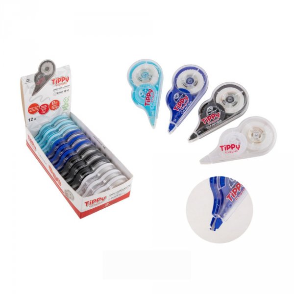 Correttore a Nastro Tippy Tape 12MT 5x12