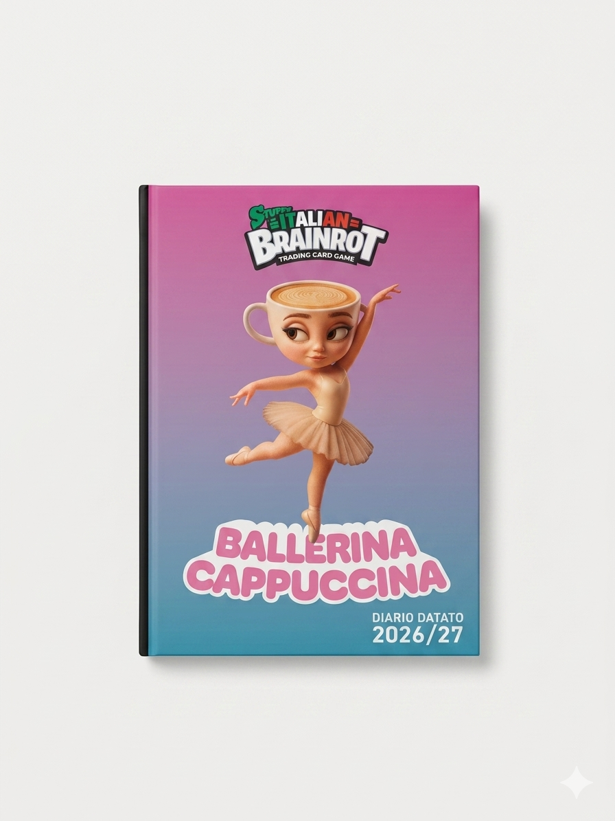 Diario Comix 12 mesi Standard Brainroot varie fantasie