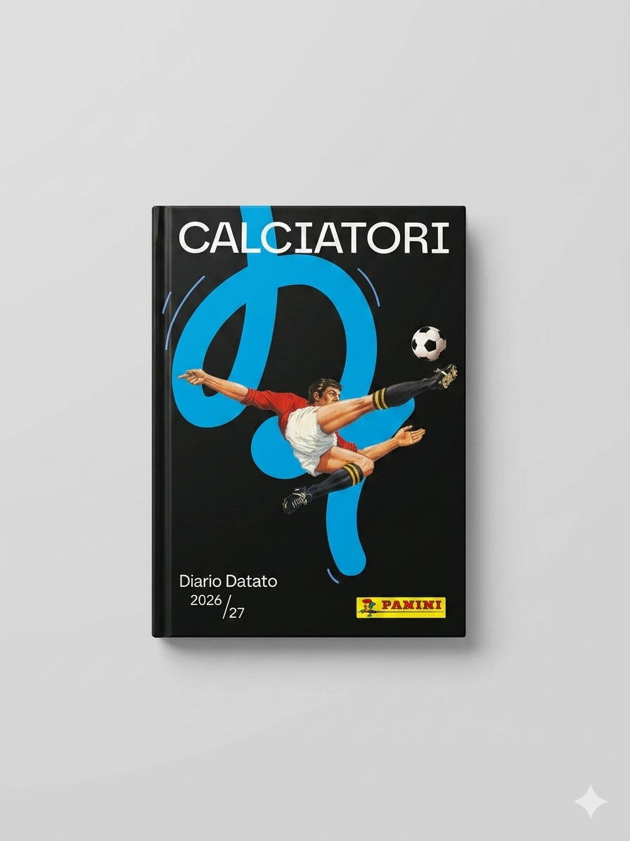 Diario Datato 12 Mesi Std Calciatori Panini