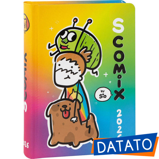Diario Scomix 16 mesi Medium 12x16,5