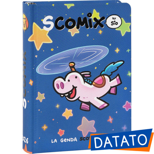 Diario Scomix 16 mesi Medium 12x16,5