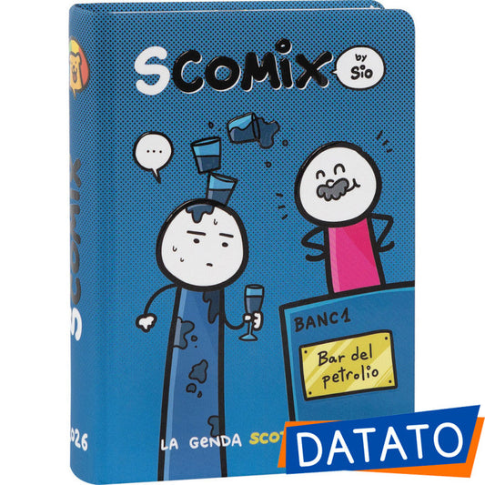 Diario Scomix 16 mesi Medium 12x16,5