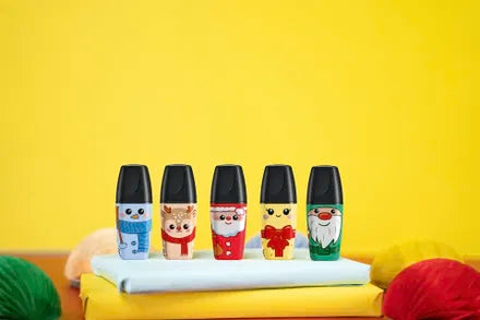 Stabilo Boss Mini Evidenziatori  Natalizi Frosty Friends cf. 5 pz.