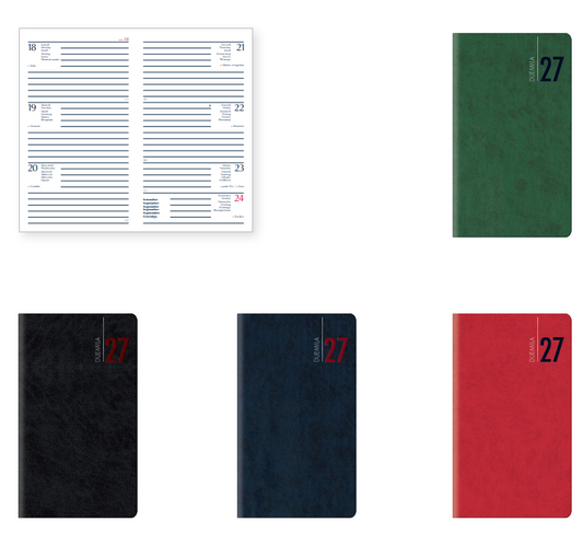 Agenda Settimanale Tascabile Vertice 17x24 2027