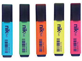 Evidenziatori Nik Fluo