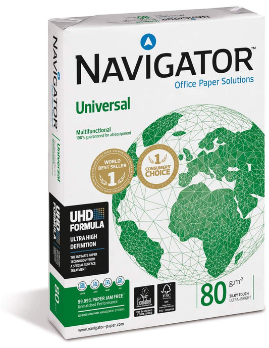 Carta A4 Navigator 80gr Risma da 500 ff.
