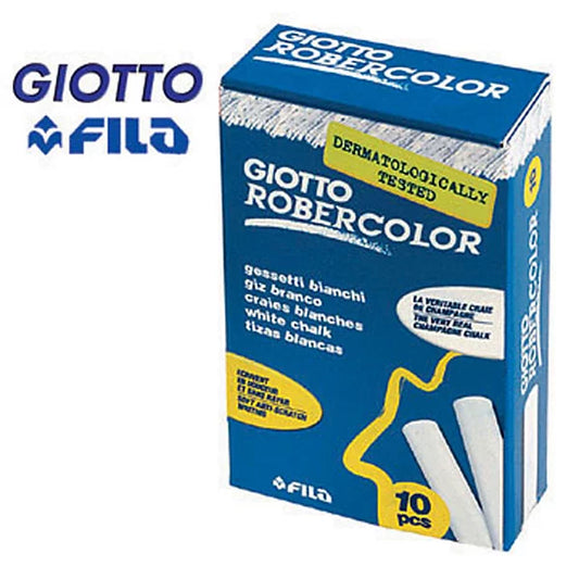 Gesso bianco tondo Giotto cf. a 10 pz.