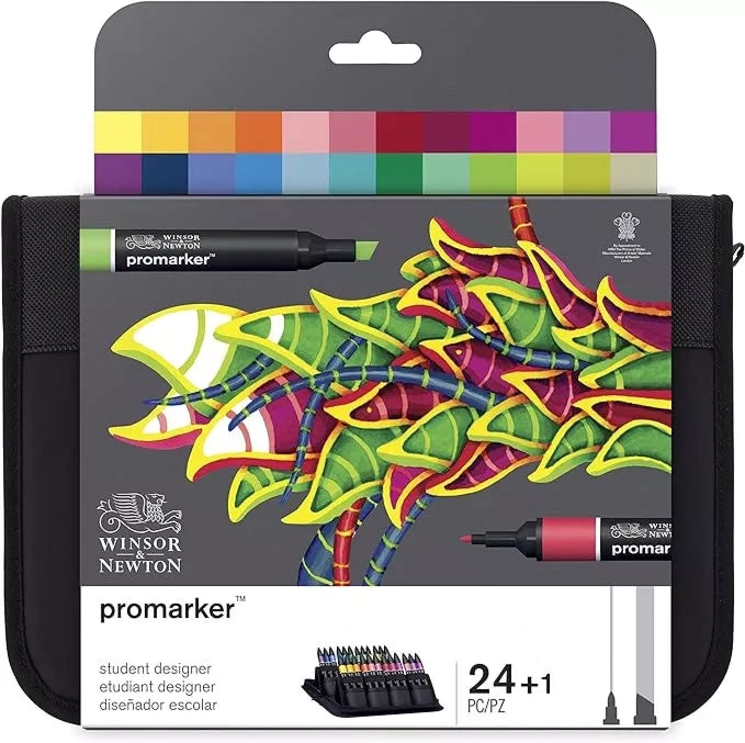 Pennarelli Winsor & Newton Student Designer 24 Colori