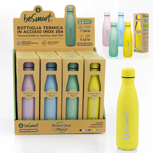 BORRACCIA TERMICA BE SMART PASTEL 500ML.