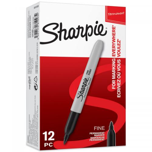 Paper Mate Sharpie Punta Sottile Nero