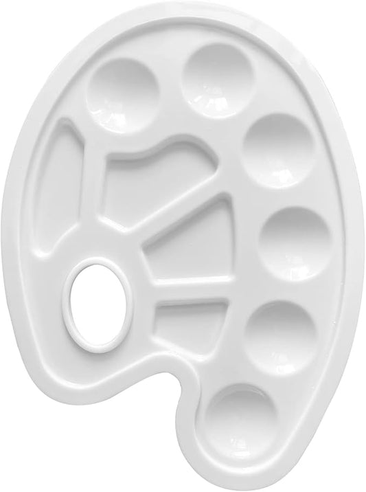 Tavolozza in Plastica con Alveoli per Dipingere