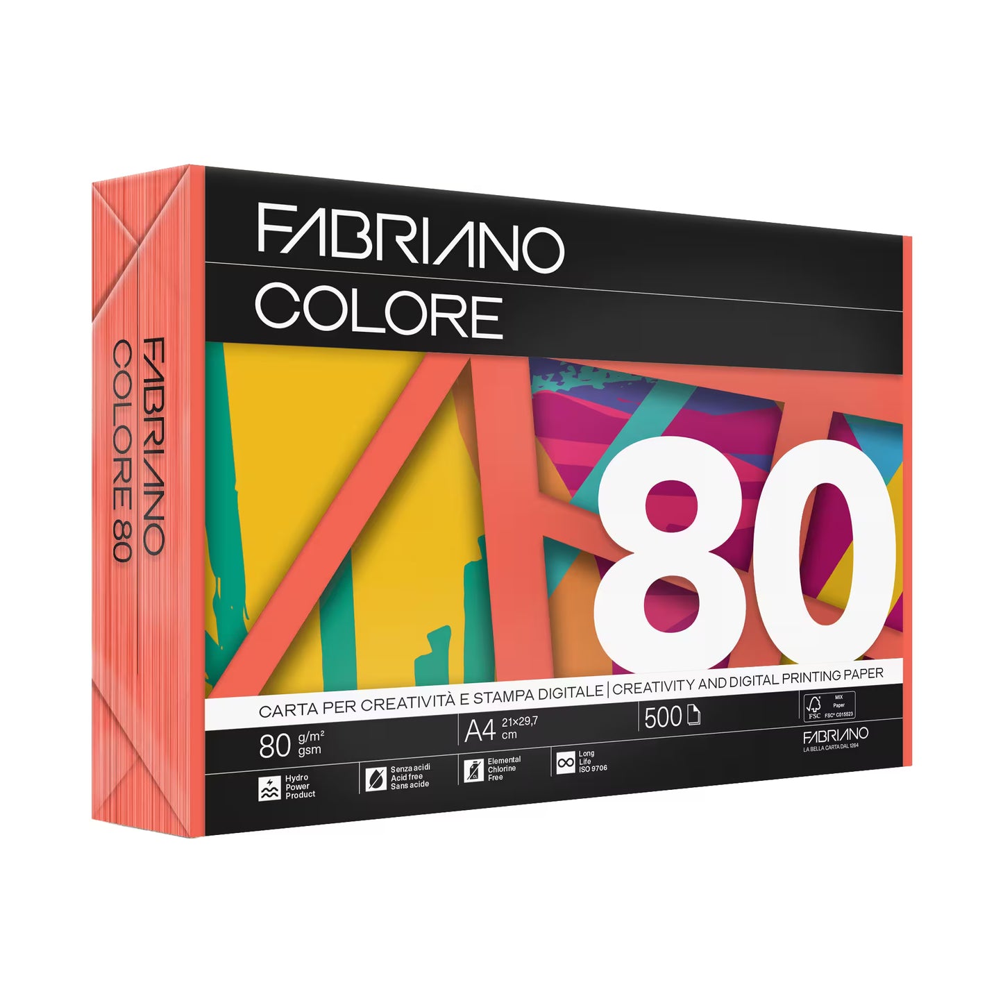 Carta A4 Fabriano Copy Tinta 80gr. 500FF