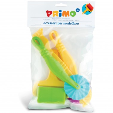 Set da 4 Accessori per Modellare " Primo "