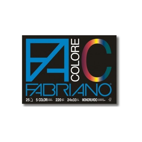 Blocco Fabriano Colore 25ff. 24x33