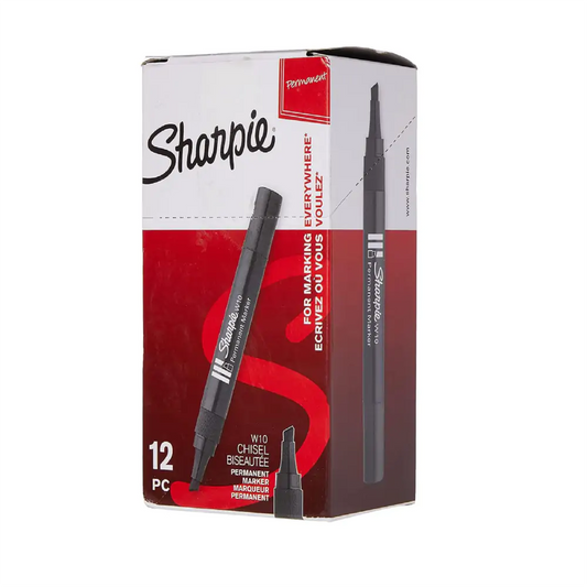 Paper Mate Sharpie Grinta Marker W10 Punta Scalpello Nero