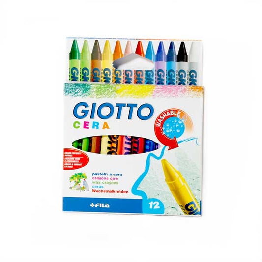 Pastelli Giotto cera a 12 colori