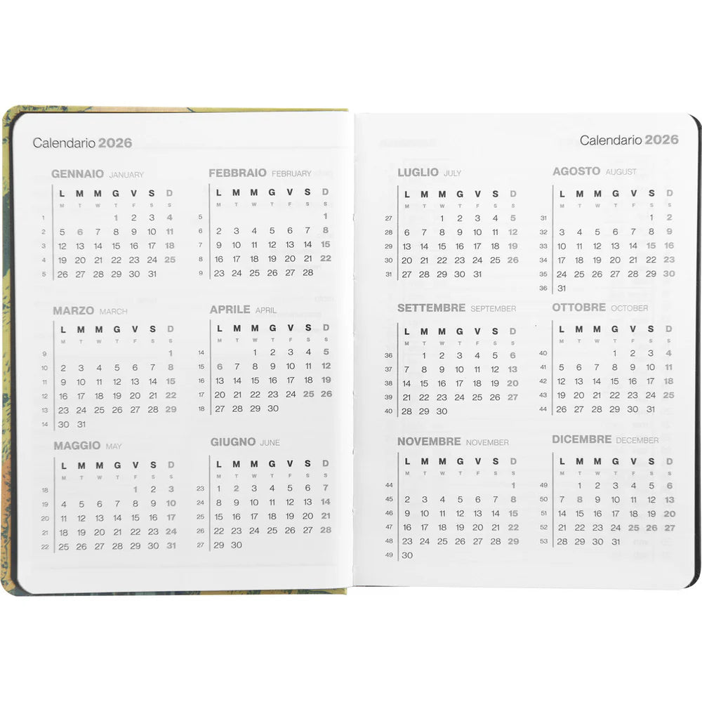 Agenda Panini Haltadefinizione Cascata di Amida