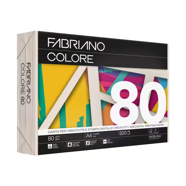 Carta A4 Fabriano Copy Tinta 80gr. 500FF