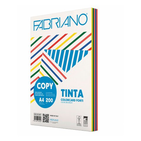 Carta A4 200GR. 100FF. Copytinta Tinte Forti