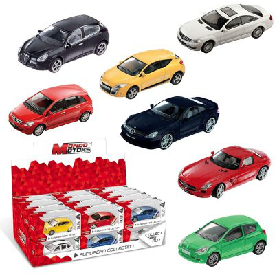 Modellini Auto Mondo Motors European Collection scala 1:43 esp. 24 pz