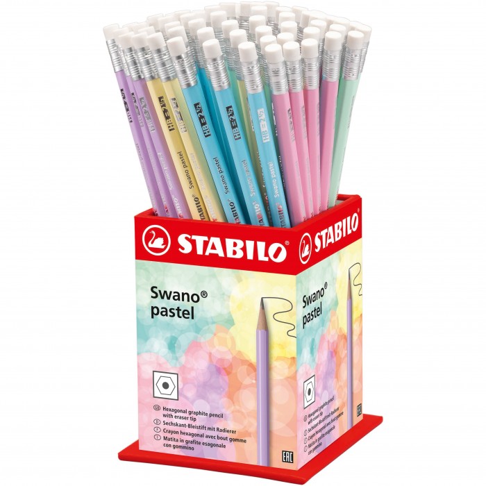 Stabilo Matite Swano Pastel in Esp. 72 pz. HB
