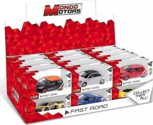 Modellini Auto Mondo Motors Fast Road scala 1:43 esp. 24 pz