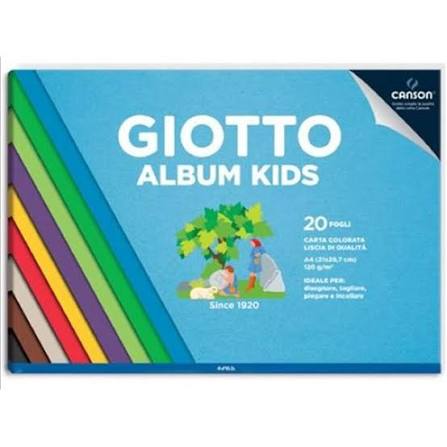 Album Disegno Giotto Kids 20 ff.  Colorati