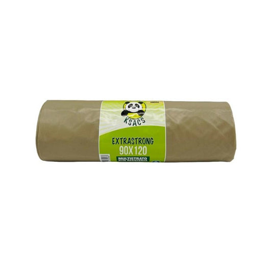 Buste Rifuti Nettezza Urbana 90x120 colore Ambra cf. 750 grammi in Rotolo