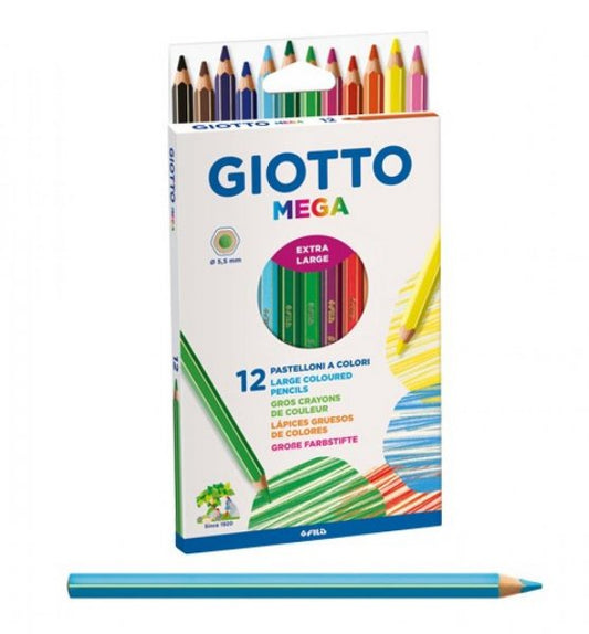 Pastelli Giotto Mega a 12